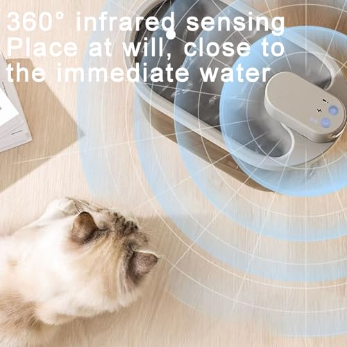 Fuente de Agua Inteligente para Mascotas 5000mAh miniatura 5