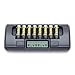 Powerex MH-C800S 8-Cell Smart Charger for AA / AAA NiMH / NiCD,Grey