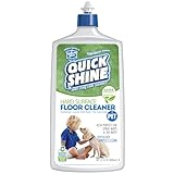 Quick Shine Hard Surface Pet Floor Cleaner 27 oz | Ready to Use, Removes Dirt, Streak Free, No Rinse | Hardwood, Laminate, Luxury Vinyl Plank LVT, & Tile | Safer for Kids, Pets & Our Environment