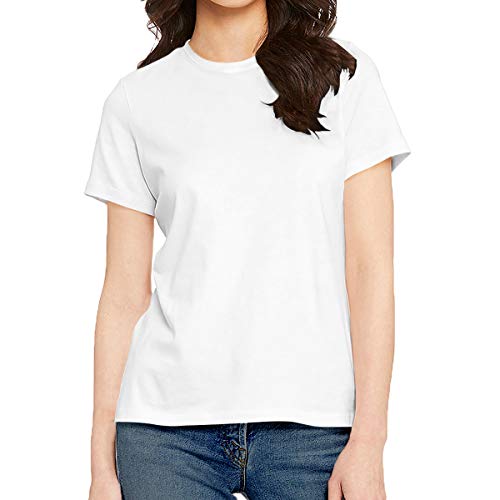 Image of Pooplu Women's Regular Fit Premium Plain 100% Cotton Round Neck Half Sleeves Multicolour Pootlu T Shirt. Casual, Stylish, Trending, Symbol Tshirts