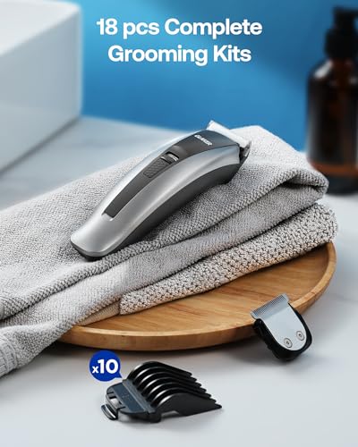 Glaker GL-HC2022 Hair Clippers For Men - Cordless 2 In 1 Versatile Hair Trimmer With Abs Guards, 2 Detachable Blades & Turbo Motor, Professional Haircutting Kits thumb #7