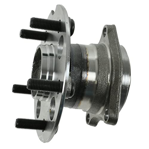 Image of TRQ Rear Left and Right Wheel Bearing and Hub Assembly Set 2 Piece Compatible with 1996-2003 Toyota RAV4 Front Wheel Drive Without ABS Brakes