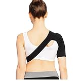 Adjustable Shoulder Support Brace, Strap Sport Compression Women&Men Black US, Relief Shoulder Pain,...