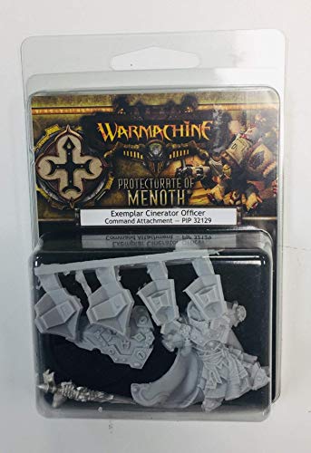 Warmachine: Protectorate of Menoth Exemplar Cinerator Officer Command Attachment