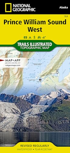 Prince William Sound West Map (National Geographic Trails Illustrated Map, 761)