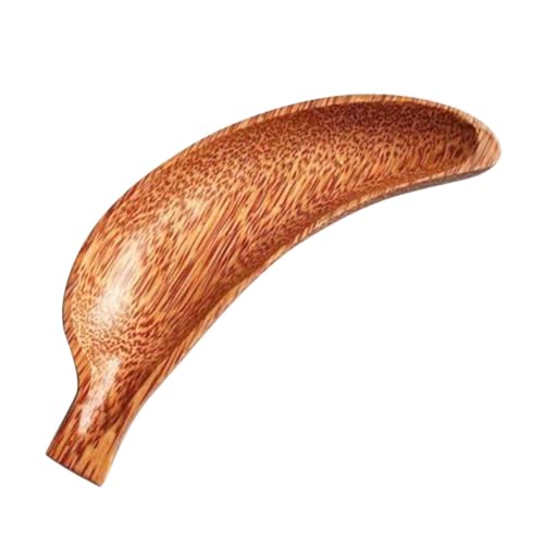 ULTECHNOVO Plato De Fruta Seca De Madera Bandeja De Cocina Para Mostrador Plato De Joyería Vela Plato De Comida Plato De Ensalada Plato De Queso Placa Decorativa Creativa Brown