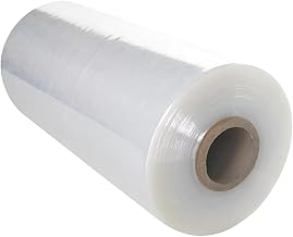STARGAZE 6 Inch (15cm) x 200 Meters length large Transparent stretch Film wrap Roll For Packing. (Pack of 1),Plastic