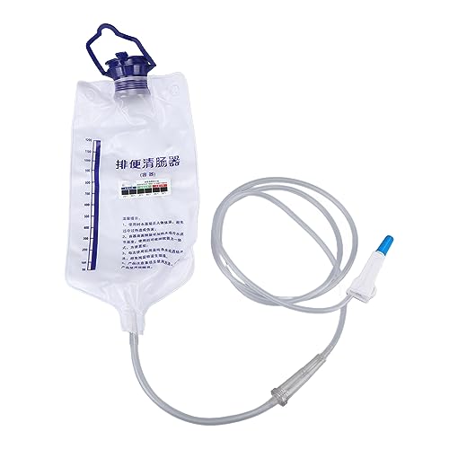 Saco de Enema de Grande Capacidade, Saco de Enema Doméstico Antienvelhecimento Fácil de Usar Prático