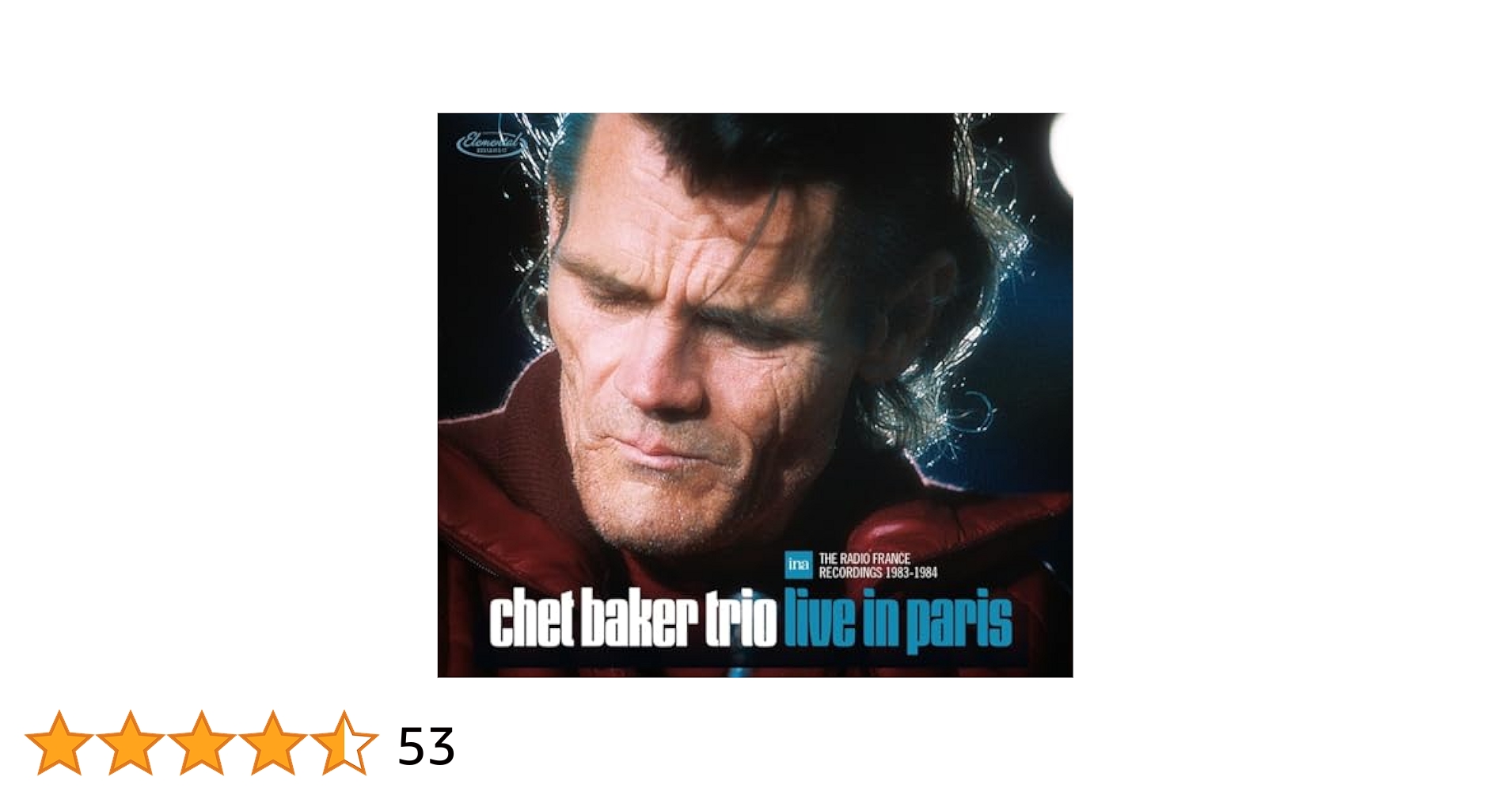 チェット・ベイカー Live In Paris 3LP 未使用 Amazon.co.jp: Live in Paris: ミュージック
