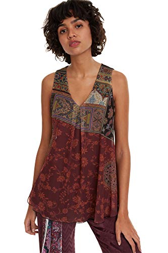 Desigual T-Shirt Indira Maglietta Senza Maniche