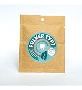SCHETTLERs Poudre à dents bio type 1 – Recharge de 30 g – Avec craie médicinale, sel de mer bio &amp; menthe bio ...