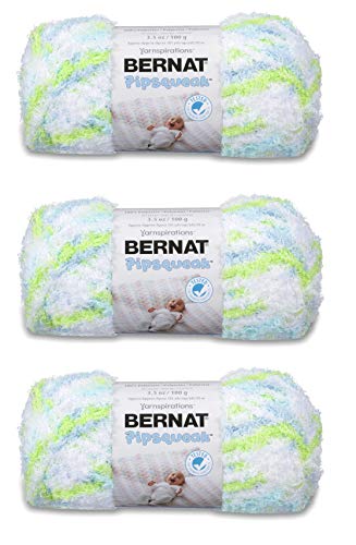 Bernat Pipsqueak Yarn (3-Pack) Funny Bunny Print 162059-59744