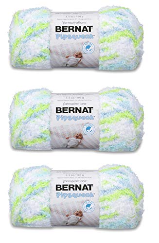 Bernat Pipsqueak Yarn (3-Pack) Funny Bunny Print 162059-59744