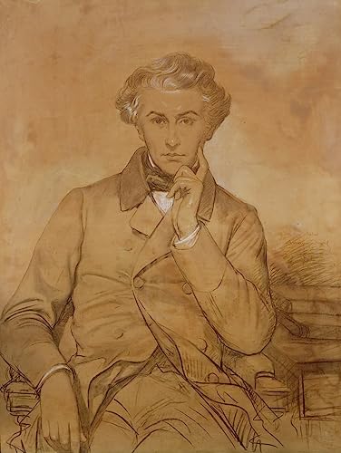 Poster Henri Reber par Amaury-Duval toile sans cadre 50x70 cm