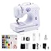 SMOCTAR Nähmaschine für Kinder und Anfänger, Mini Sewing Machine, 12 Stichprogrammen Tragbare Elektrische Nähmaschine, Handnähmaschine Kleine mit LED-Licht mit Fußpedal & Nähset