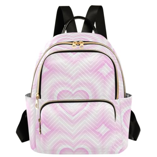 Mochila con múltiples bolsillos ligera y organizada para el uso diario de mujeres