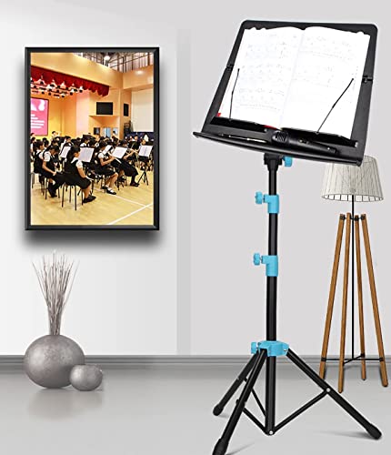 HRTC Pupitre d’orchestre Pupitre de Musique Professionnel en métal réglable pupitre de Musique Portable et Stable pour… - Les Beatles, Paul McCartney, John Lennon, RIngo Starr, George Harrison HRTC Pupitre d'orchestre Pupitre de Musique Professionnel en métal réglable pupitre de Musique Portable et Stable pour… – Image 3