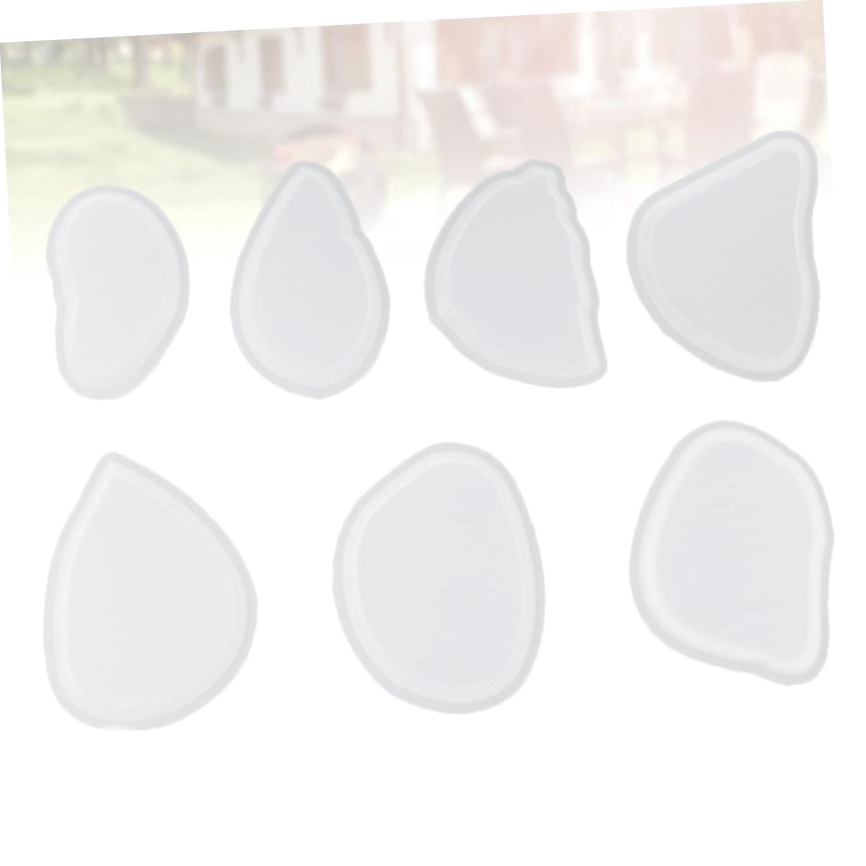 STOBOK 21piezas Moldes De Silicona Para Moldes De Pendientes y Collares y Reutilizable Para Decoración Casa Material Transparente y Duradero