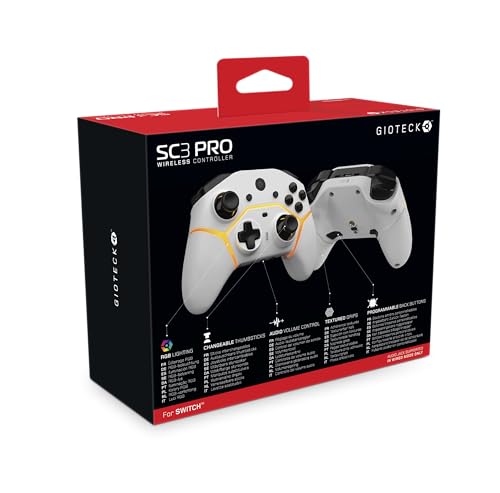 Mando para Nintendo Switch SC3 Pro con botones traseros programables 6