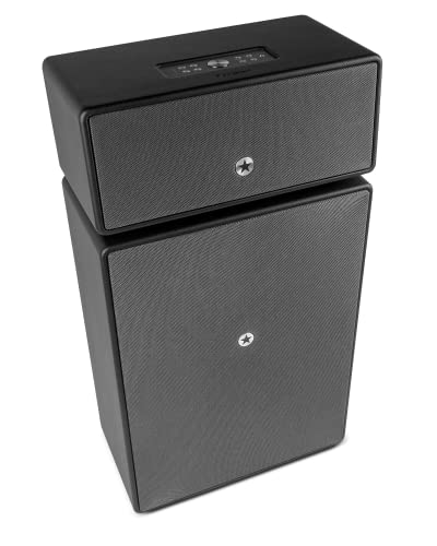 Audio Pro Altavoz Bluetooth y WiFi Inalámbrico Multiroom Muy Potente   Speaker Grande 300W con Sonido de Música en Directo   Bafle con Ecualizador Drumfire Blackstar Edition   Black