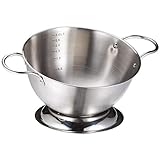 Farbe: edelstahl VEGA 30039125 Schnee-Schlagkessel Basic, 3000ml, 27x14.7 cm (ØxH), edelstahl, 1 Stück