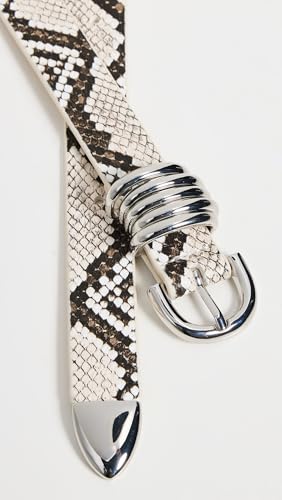 Slim Snake Print Belt by good american4