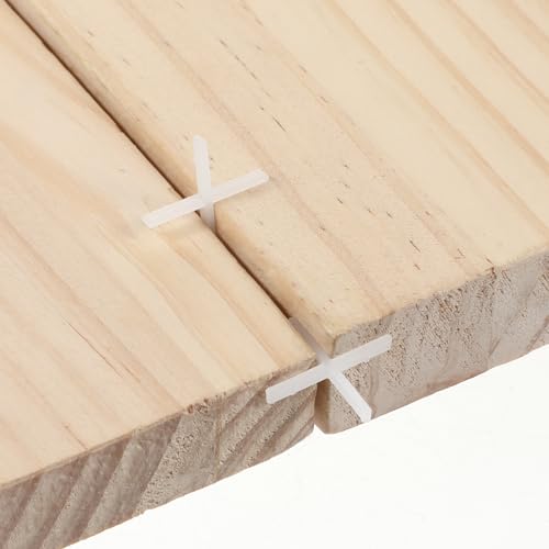 Image of 1 /32 Inch Tile Spacers, 500 Pcs Cross Tile Leveling Clips Floor Wall Plastic Tiles Shim for Various Types of Ceramic Tiles Installation Leveling