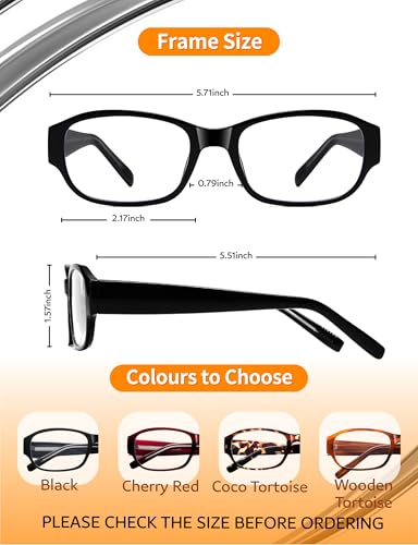 Image of Wide Rectangle Blue Light Glasses for Woman Reduce Eyestrain for Gaming /Computer /Screen
