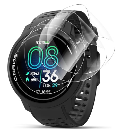 y4zFor COROS PACE 4 tB ȖʑΉ  یtB TPUf Sʕی 0.3mm ˒ጸ wጸ  CAh~ Uh~ ߗ 24ԓCA COROS PACE 4 X}[gEHb` tB