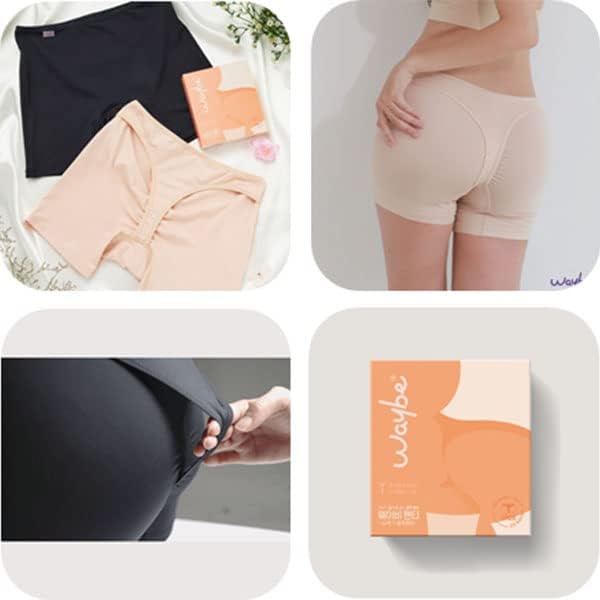 Vista 2 de Waybe PerfectFit Boyshort Panty Women's Underwear Multipurpose Sanitary Panties for Women Super LeakGuard