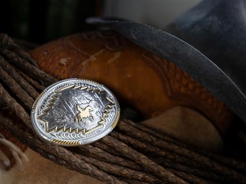 Image of Montana Silversmiths Western Lifestyle Southwestern Series Made in the USA Belt Buckle