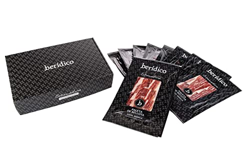 Paleta de Bellota 100% Ibérica. Pack de 9 sobres de 100 gr cortada a mano. Paleta Ibérica Bellota. Extremadura. BERÍDICO Cover