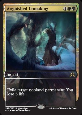 Magic: The Gathering Anguished Unmaking Prerelease & Release Promos