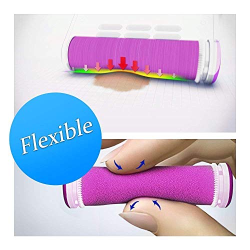 Emjoi Micro-Pedi Softflex Refill Rollers (Latest Edition) Flexible And Soft For More Comfort - Pack Of 4 #TOP1