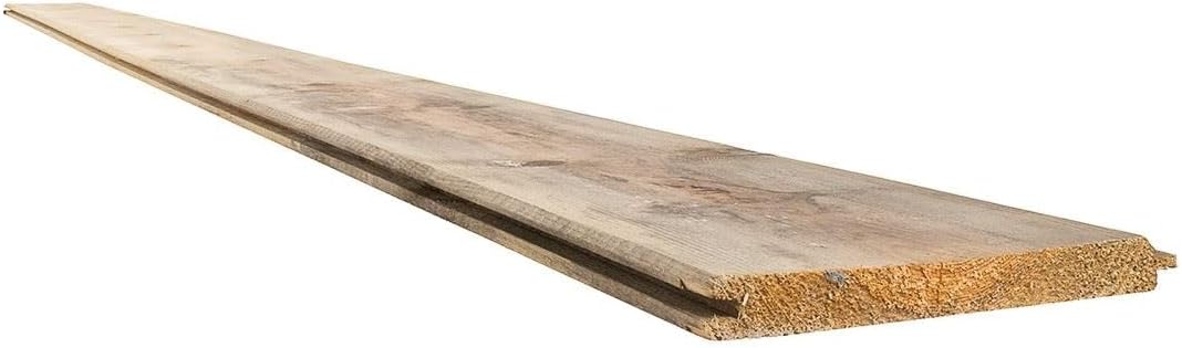 Snowdon Timber Reject T&G Treated Matchboard Cladding (T) 12mm (W) 120mm (L) 2.1m - 5 Pack