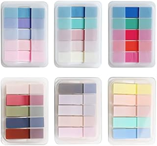 Bekecidi 600 Pieces Sticky Index Tabs with Base Box, Index Tabs and Clear Notes Book Tabs, Writable and Pasteable Note for School, Office (Pull-Out Design)