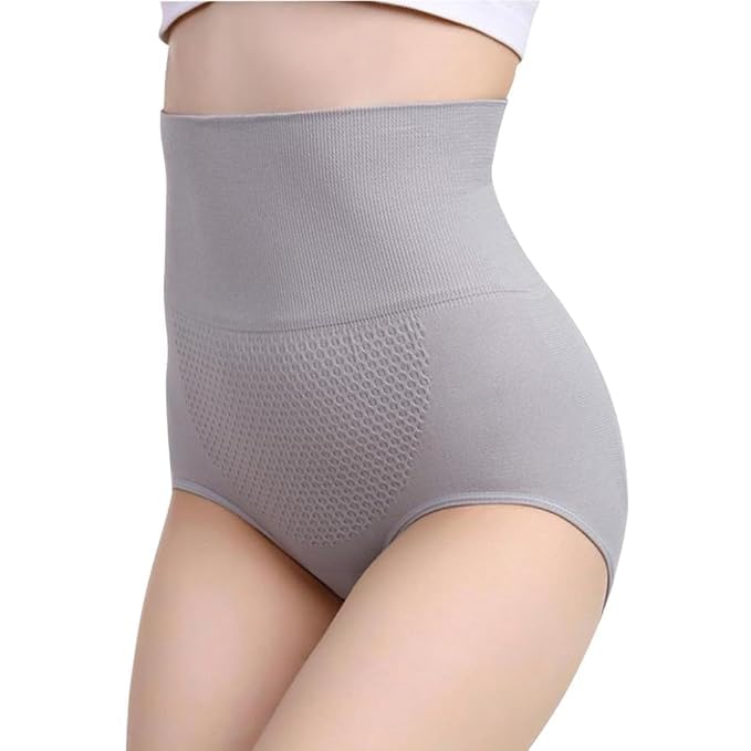 anticmart Women's Polyester Tummy Tucker | High Waist Shapewear | Seamless Shaping Underwear | Comfortable Tummy Control Panties (in, Alpha, 3XL, Regular, Grey)-picture-49