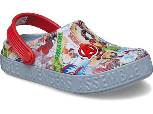 crocs unisex-child avengers off court clogs little kidbig kid