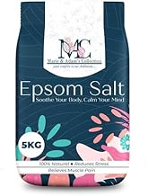 Pure Epsom Salts | Magnesium Sulphate Bath Salt (5 kg (Pack of 1))