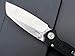 Eafengrow CH2008-G10 Toucans Folding Pocket Knife D2 Blade Liner Lock EDC G10 Handle with Clip for Outdoor, Survival, Fishing, Hiking, Camping, Climbing, Work (Black)