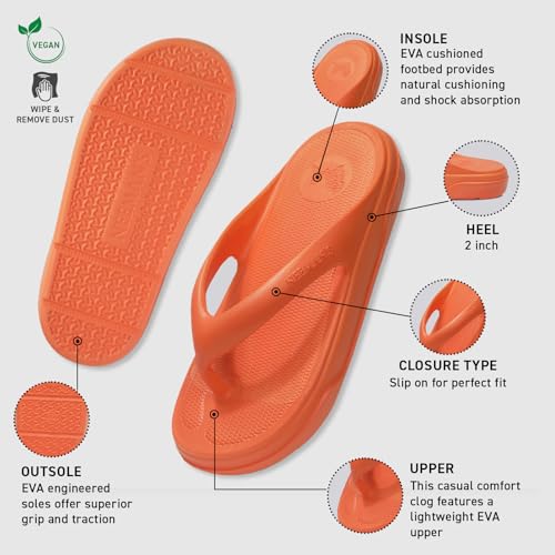 Image of Neeman's Cushers Flip Flops for Men | Powered by CushyVerse Technology for Ultimate Cushioning, Bounce & All-Day Comfort