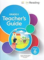 HMH: into Reading (Teacher's Guide) Grade K, Volume 6 0544459229 Book Cover