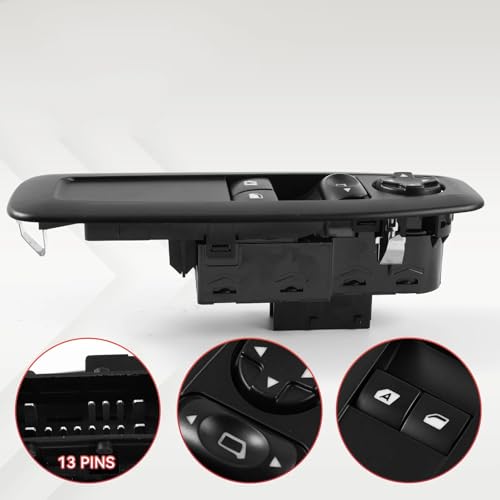 Interrupteur lève-vitre électrique Peugeot 3008 5008 commande simple 96751127ZD - 2