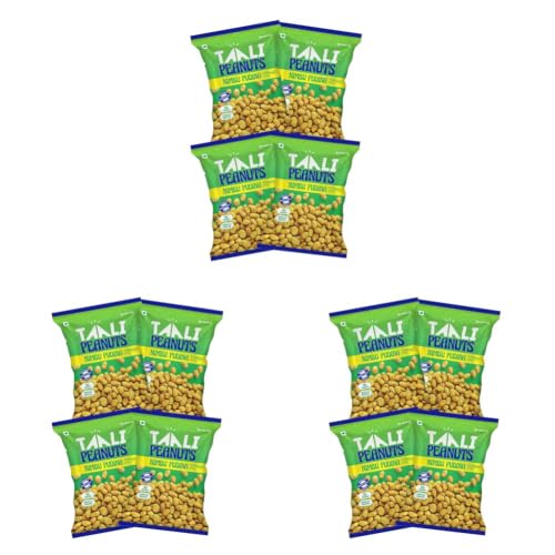 Image of Taali Roasted Peanuts - Nimboo Pudina |Crunchy Healthy Snacks | No Trans Fat, Gluten free, Roasted Not Fried (Pack of 12 x 140 gms)(weight may vary)