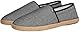 Tommy Hilfiger Herren Espadrilles Chambray mit Logo, Schwarz (Black), 43