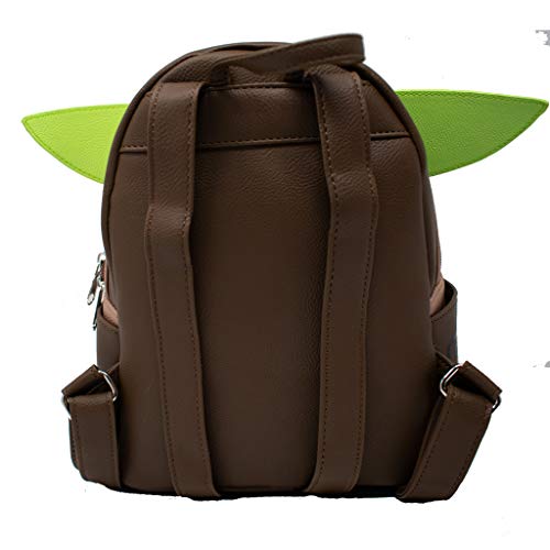 Loungefly Star Wars Baby Yoda The Mandalorian Womens Double Strap Shoulder Bag Purse3