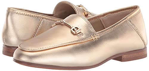 Sam Edelman Girls Loraine Mini Loafer, Gold Leaf, 11 Big Kid