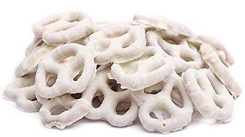 CrazyOutlet Gourmet Yogurt Covered Pretzels Bulk, 5 Pounds