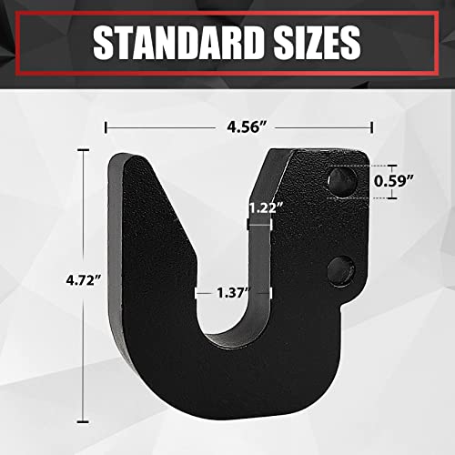 Viagl Cat 1 Quick Hitch Top Hook Fit For Harbor Freight #TOP2