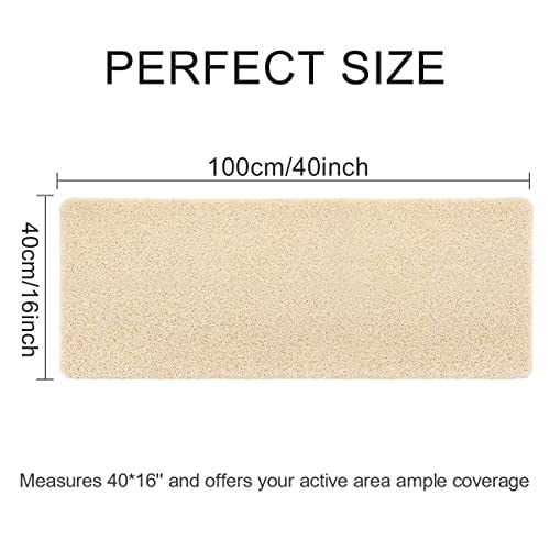 Lurowo Loofah Shower Mat - Image 2
